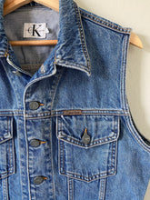 Load image into Gallery viewer, Vintage Denim Calvin Klein Vest