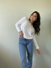 Load image into Gallery viewer, Vintage White Sweater