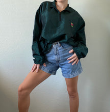 Load image into Gallery viewer, Vintage Green Windbreaker