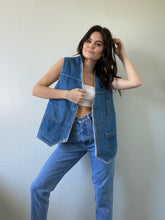 Load image into Gallery viewer, Vintage Denim Vest