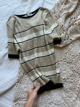 Load image into Gallery viewer, Vintage Striped Knit Blouse
