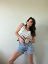 Load image into Gallery viewer, Vintage Striped Sleeveless Blouse