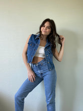 Load image into Gallery viewer, Vintage Denim Vest