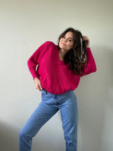 Load image into Gallery viewer, Vintage Pink Knit Sweater