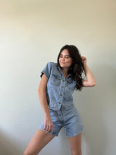 Load image into Gallery viewer, Vintage Denim Blouse