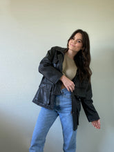 Load image into Gallery viewer, Vintage Leather Express Coat