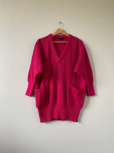 Load image into Gallery viewer, Vintage Pink Knit Sweater
