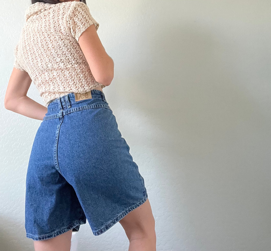 Waist 30 Vintage LEE Bareback Shorts