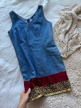 Load image into Gallery viewer, Vintage Denim Mini Dress