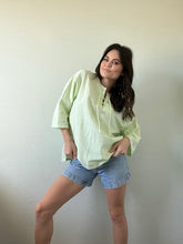 Load image into Gallery viewer, Vintage Green Blouse