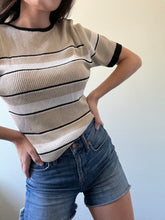 Load image into Gallery viewer, Vintage Striped Knit Blouse