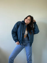 Load image into Gallery viewer, Vintage Faux Fur Puffer Coat