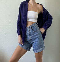 Load image into Gallery viewer, Vintage Velour Ribbed Cardigan