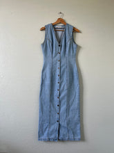 Load image into Gallery viewer, Vintage Midi Denim Dress