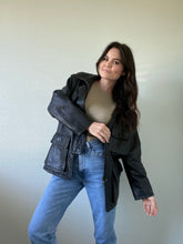 Load image into Gallery viewer, Vintage Leather Express Coat