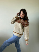Load image into Gallery viewer, Vintage Patterned Sweater