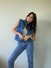 Load image into Gallery viewer, Vintage Denim Vest
