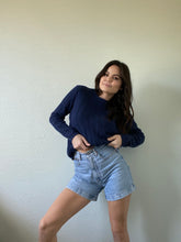 Load image into Gallery viewer, Vintage Navy Sweater