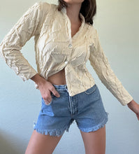 Load image into Gallery viewer, Vintage Textured Blouse
