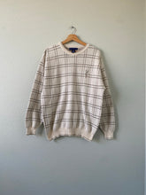 Load image into Gallery viewer, Vintage Plaid Golf Sweater