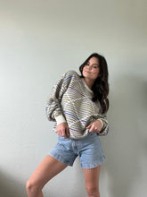 Load image into Gallery viewer, Vintage Multicolored Textured Sweater