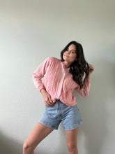 Load image into Gallery viewer, Vintage Textured Cardigan Sweater