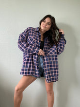 Load image into Gallery viewer, Vintage Insulated Flannel Shacket