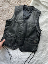 Load image into Gallery viewer, Vintage Leather Harley Davidson Vest
