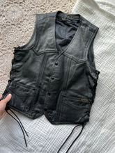 Load image into Gallery viewer, Vintage Leather Harley Davidson Vest