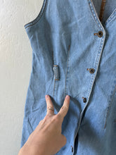 Load image into Gallery viewer, Vintage Denim Mini Dress