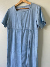 Load image into Gallery viewer, Vintage Midi Denim Dress