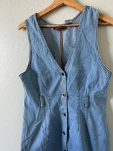 Load image into Gallery viewer, Vintage Denim Mini Dress