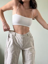 Load image into Gallery viewer, Waist 30 Vintage High Waisted Linen Pants
