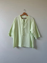 Load image into Gallery viewer, Vintage Green Blouse
