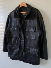 Load image into Gallery viewer, Vintage Leather Express Coat