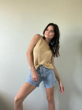 Load image into Gallery viewer, Vintage Yellow Knit Blouse