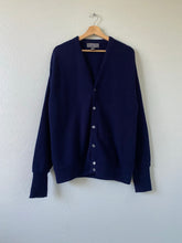Load image into Gallery viewer, Vintage Navy Cardigan
