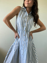 Load image into Gallery viewer, Vintage Pinstripe Dress