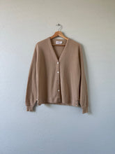 Load image into Gallery viewer, Vintage Tan Cardigan Sweater