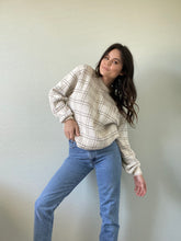 Load image into Gallery viewer, Vintage Plaid Golf Sweater
