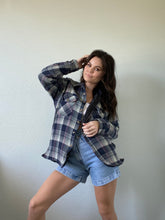 Load image into Gallery viewer, Vintage Insulated Flannel Shacket