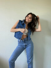 Load image into Gallery viewer, Vintage Denim Vest