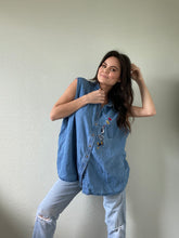 Load image into Gallery viewer, Vintage Tweety Bird Denim Shirt