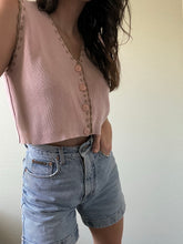Load image into Gallery viewer, Vintage Cropped Knit Blouse
