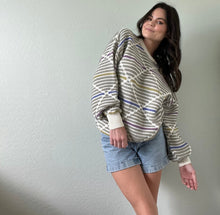 Load image into Gallery viewer, Vintage Multicolored Textured Sweater