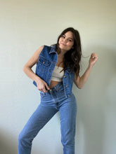 Load image into Gallery viewer, Vintage Denim Vest