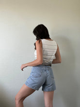 Load image into Gallery viewer, Vintage Striped Sleeveless Blouse