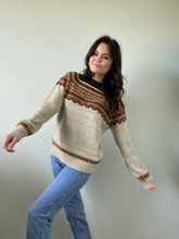 Load image into Gallery viewer, Vintage Patterned Sweater
