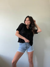 Load image into Gallery viewer, Vintage Crochet Blouse