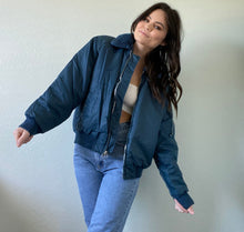 Load image into Gallery viewer, Vintage Faux Fur Puffer Coat